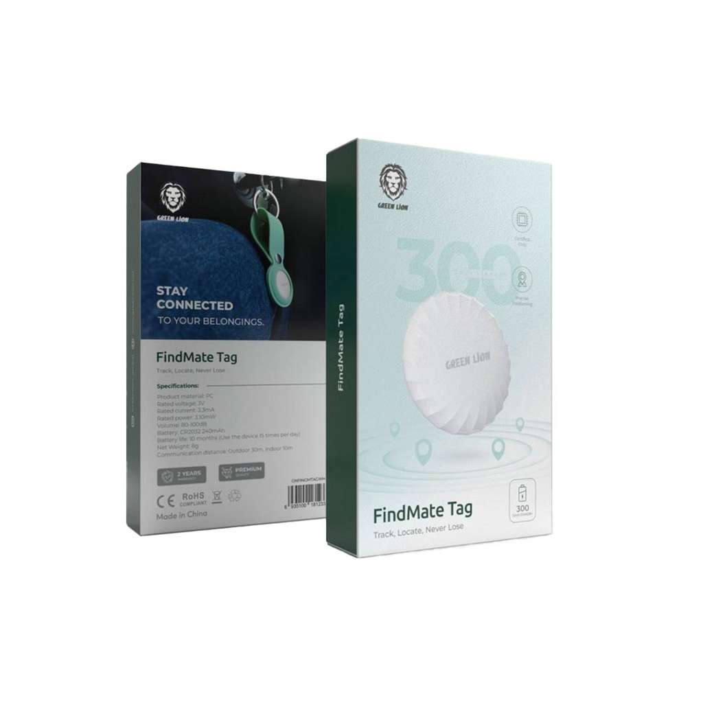 Green Lion FindMate Tag - Linkphones Center